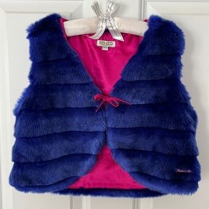 Kenzo fur girls vest